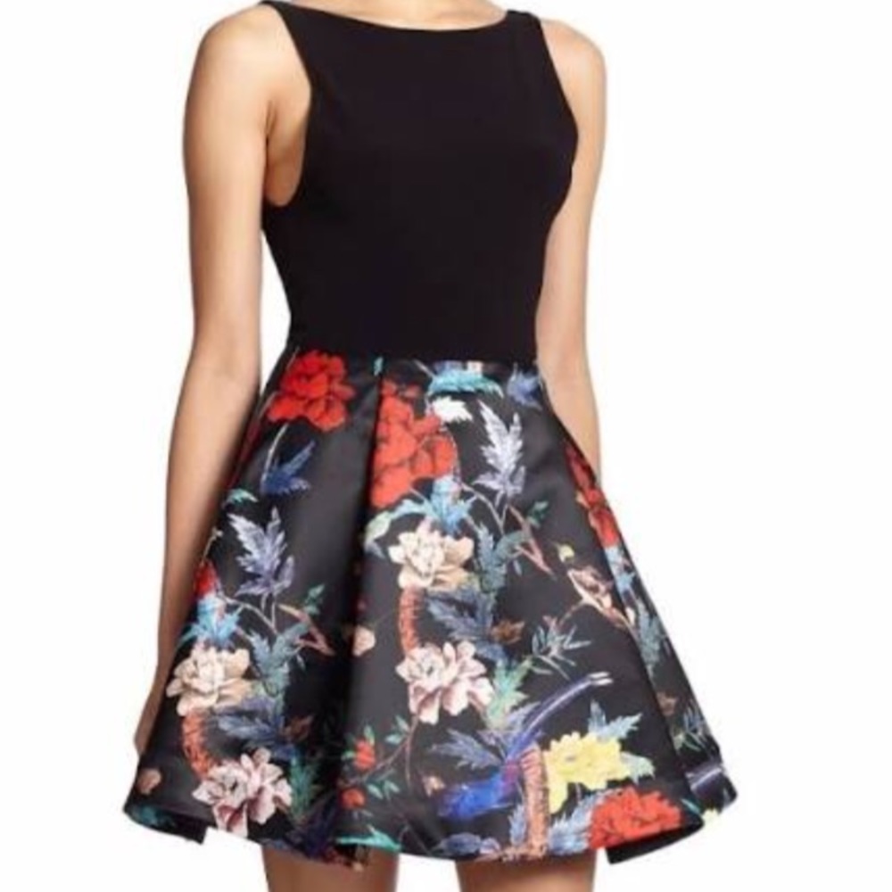 Alice & Olivia two tone dress